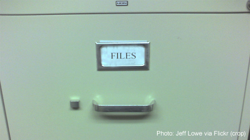 filing cabinet