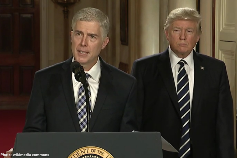 Trump and Gorsuch