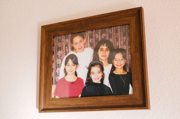 A picture of Jessica and her children