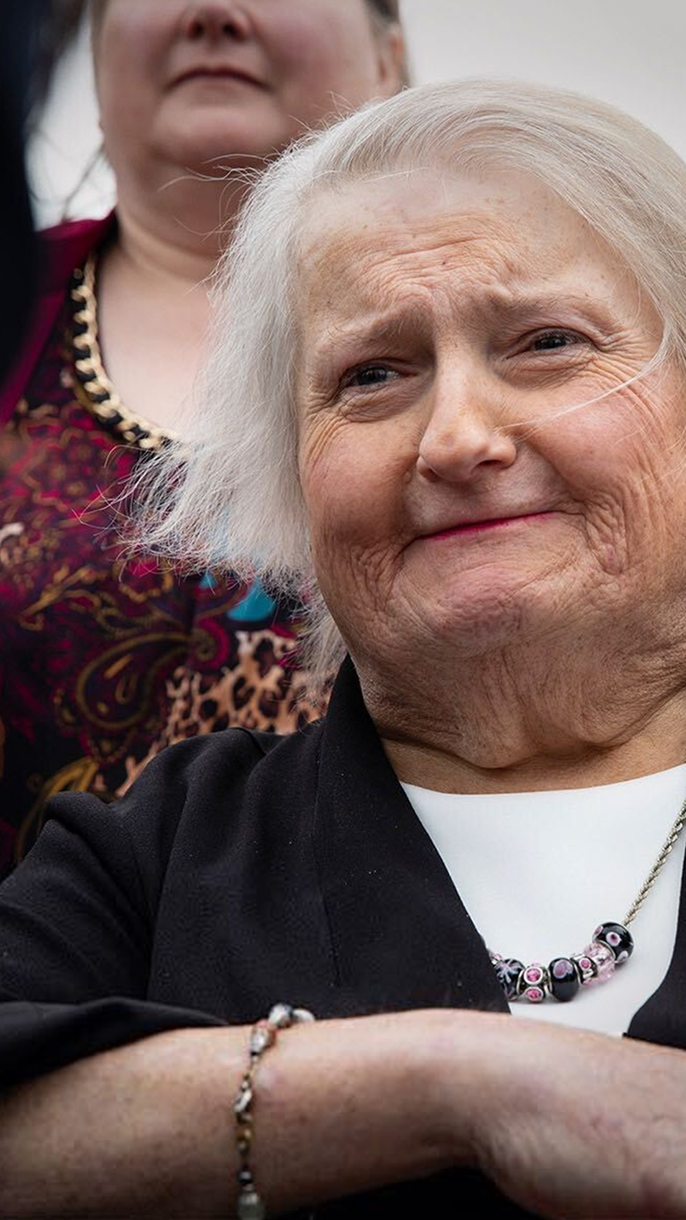 Aimee Stephens on black gradient