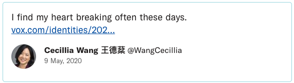 I find my heart breaking often these days.