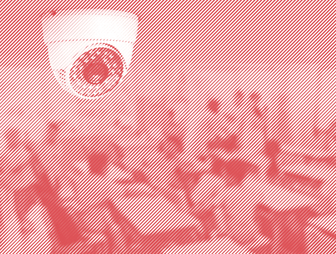 A surveillance device in a classroom.