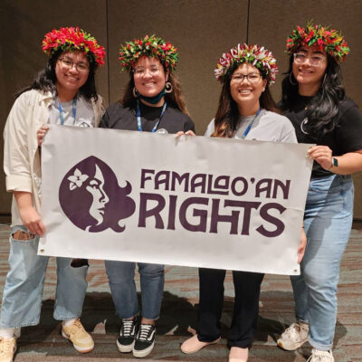 A group of Famalao'an Rights activists.